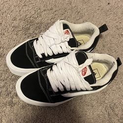 Vans Knu Stack Skate Shoe - Black 8.5