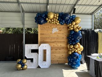 Backdrop decoration
