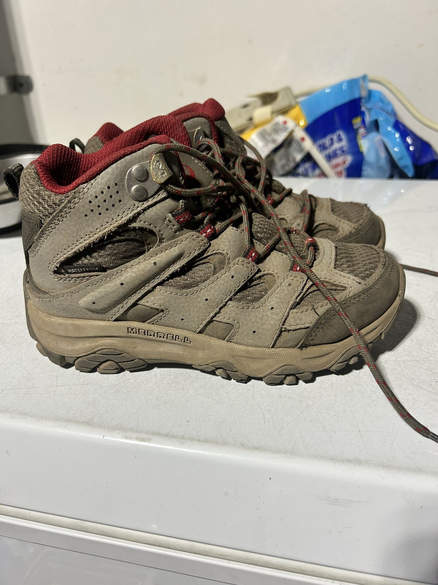 Merrill Waterproof Hiking Boots Kids 1.5w