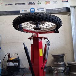 Dirt Bike ATV Tire Changing