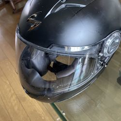 Motorcycle helmet size large
