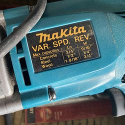 BLOWOUT $25. Was $99. NO $49 À Steal. HP201ON Makita Heavy Duty Variable Speed Reversible 