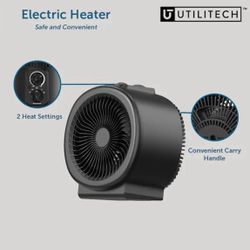 New! Space heater with thermostat