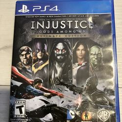 Injustice Gods Among Us PS4, PS5 compatible game
