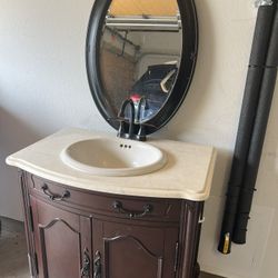 32” Vanity With Mirror