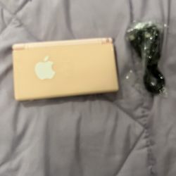 Coral Pink Nintendo DS Lite - comes with charger