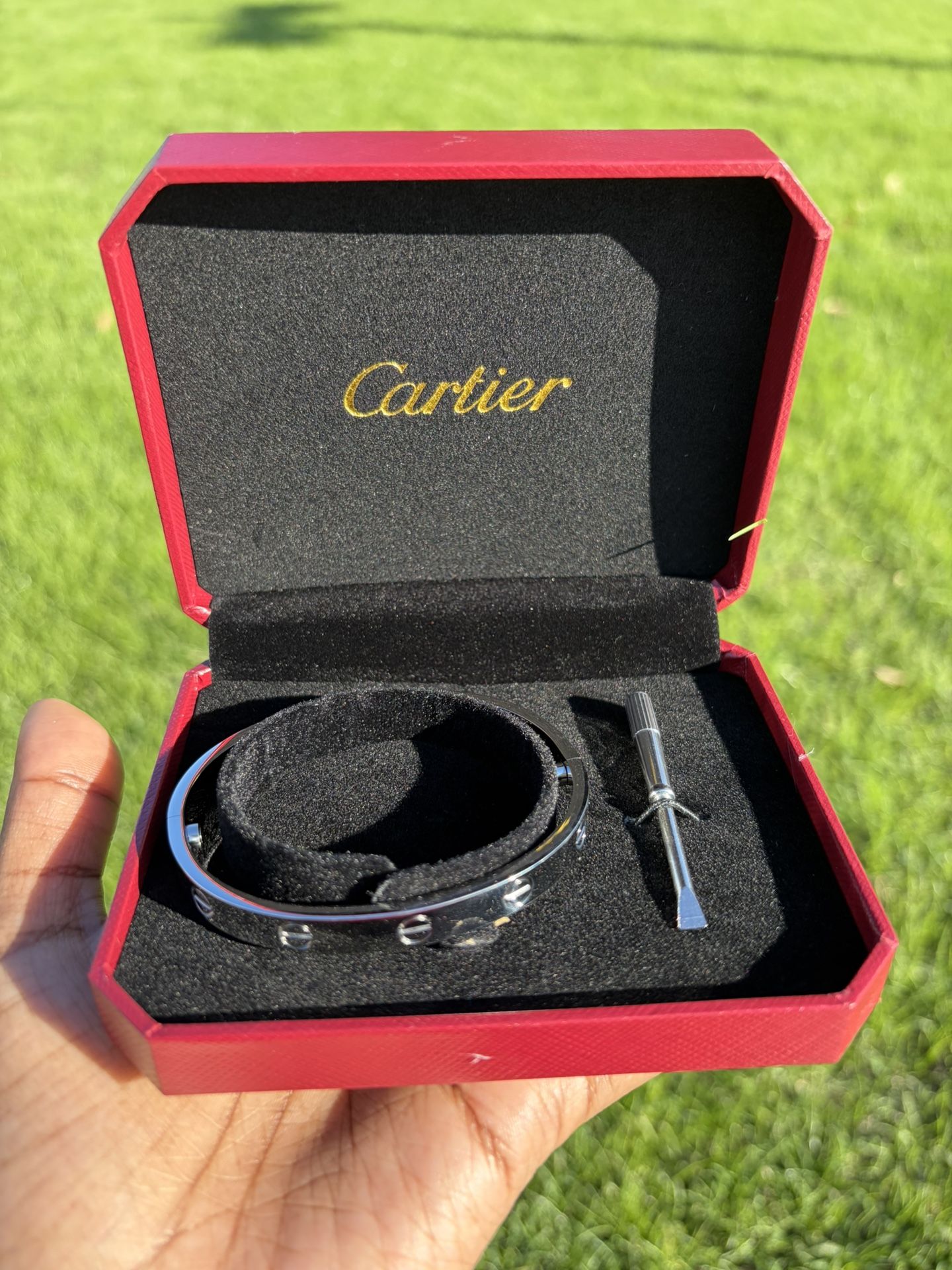 Cartier Silver Love Bracelet
