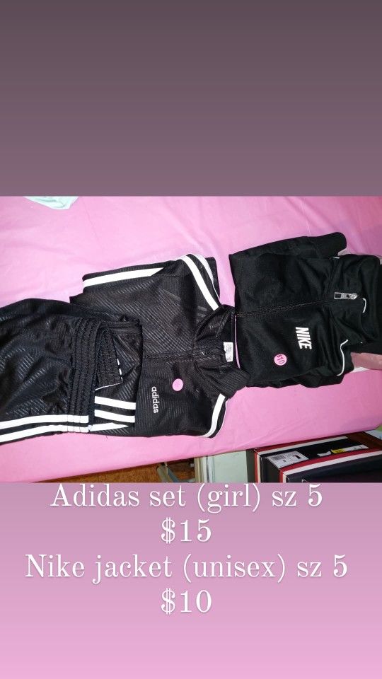 Adidas Joggers & Nike Jacket
