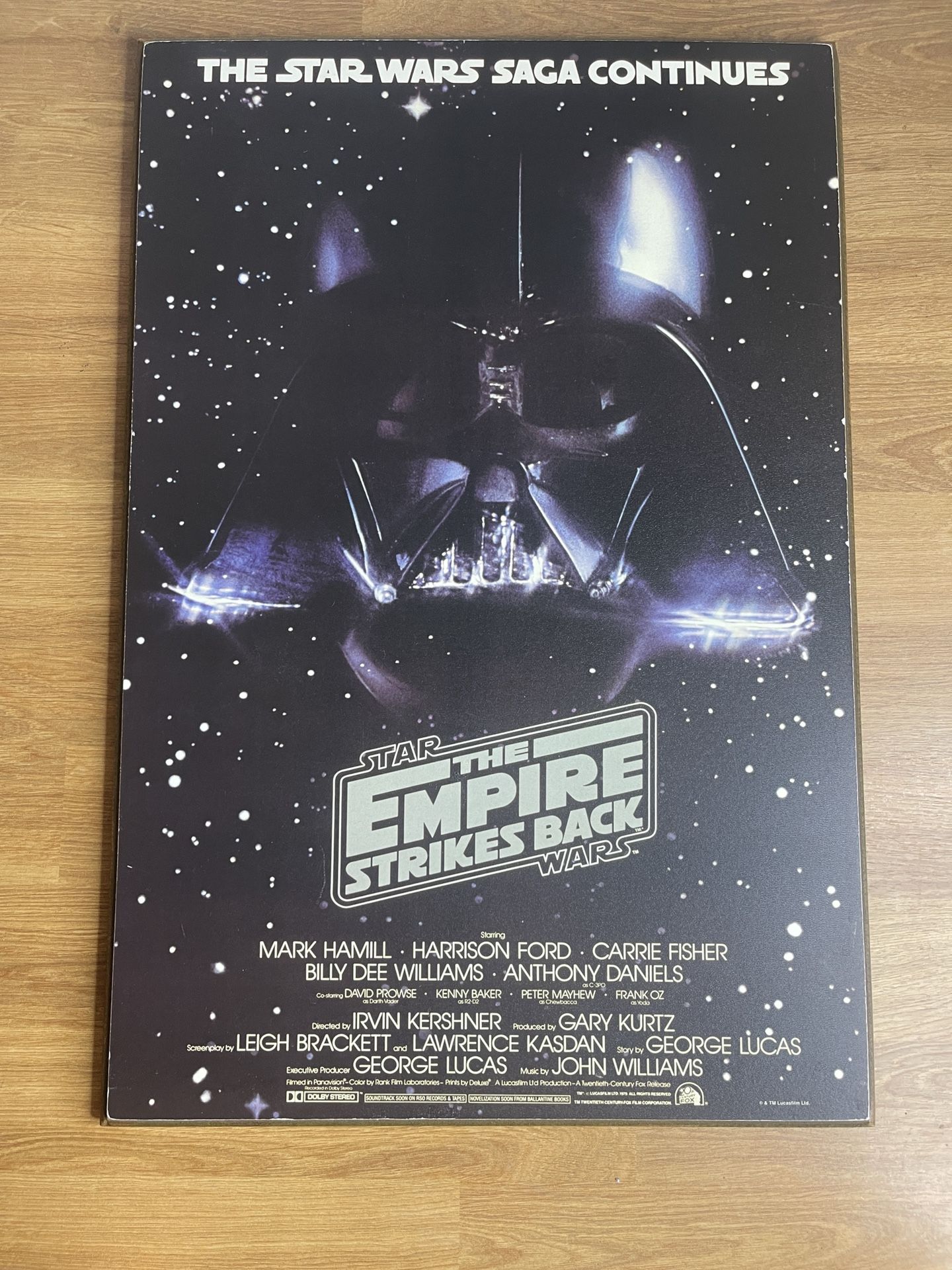 Star Wars Wall Art Set – Kylo Ren Mounted Art + Empire Strikes Back Print