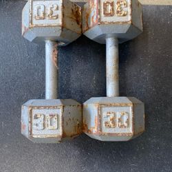 Pair Of 30lb Dumbbells $50