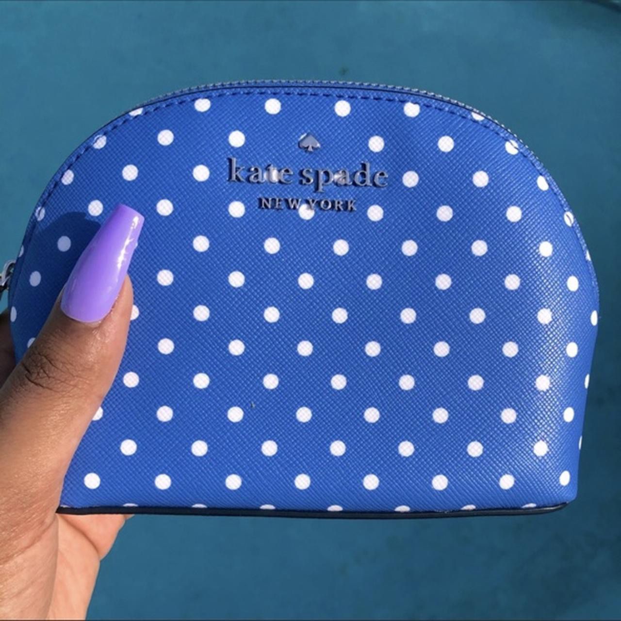 Kate Spade Staci Tea Garden Dot Cosmetic Bag for Sale in Laud By Sea