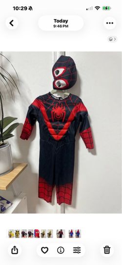Miles Morales Spider-Man Kids Costume