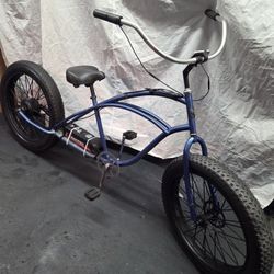 3G Custom Stretched Lowrider Cruiser Bike / Ebike