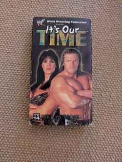 WWF It’s Our Time VHS – Chyna & Triple H – Attitude Era Wrestling (TV-14)