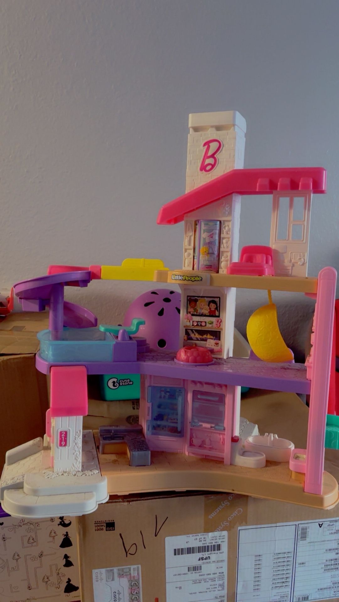 Little People Barbie Doll House