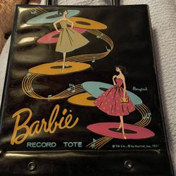 1961 Vintage Barbie Record Tote