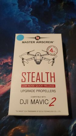 DJI Mavic 2 - Master Airscrew Stealth Props