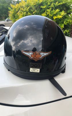 Harley Davidson half helmet