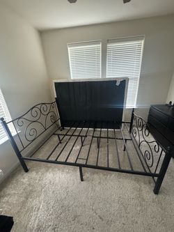 Queen size bed frame