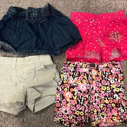 Baby Girl Bottoms (size 18-24 months)- skirts, shorts, pants