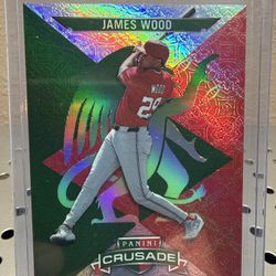 2025 Panini Crusade - Crusade James Wood, James Wood #78 Green #220/249 (RC)