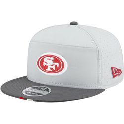 San Francisco 49ers 2025 NFL Training Camp 9fifty Split Panel Snapback Hat- Gray