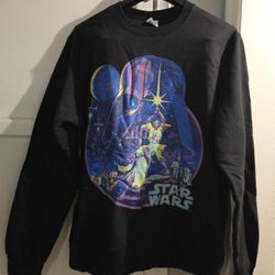 New, Star Wars "A New Hope" adult unisex black sweatshirt