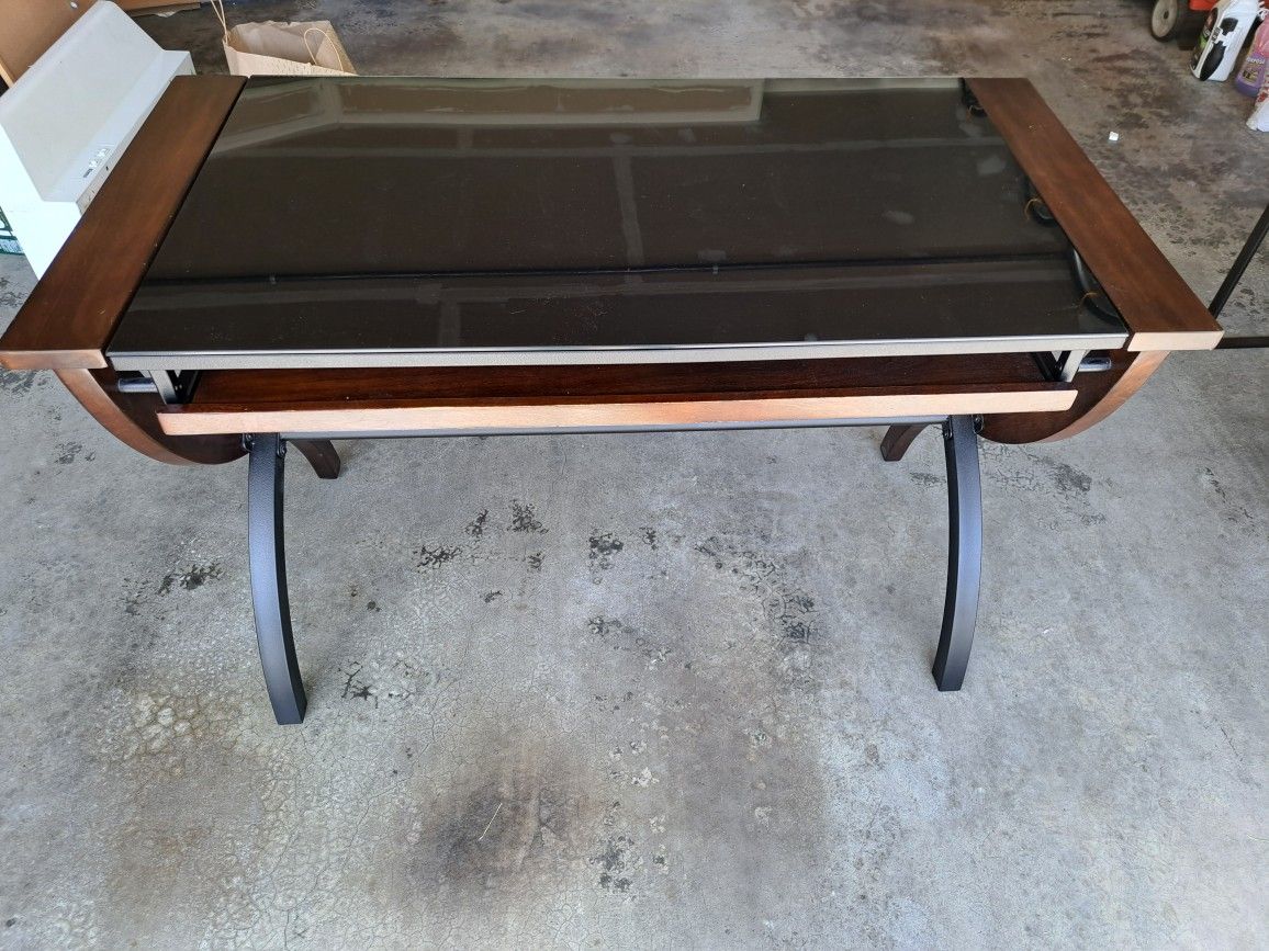 Glass Computer Desk