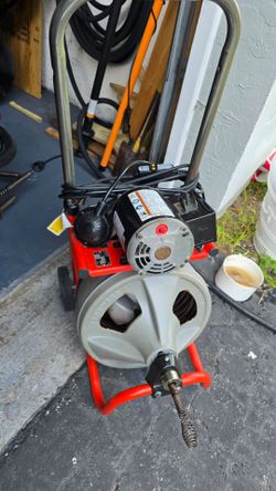 Ridgid K400 with 75 ft. cable