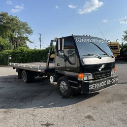 1996 Isuzu NPR Tow Truck