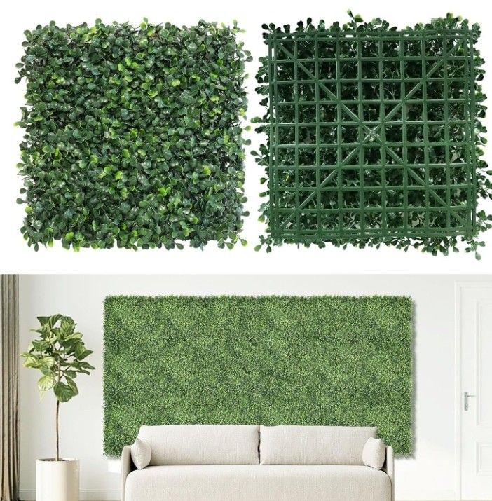 10"×10" (20 PCS ) ARTIFICIAL GRASS WALL PANELS