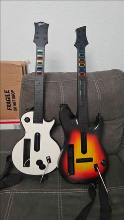 Guitar hero guitars wii