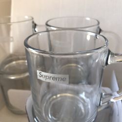 Supreme Duralex Glass Mugs ( Set Of 6 ) for Sale in Long Beach