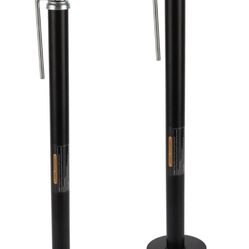 LUSHIH RV Slide Out Support Trailer Stabilizer Jacks, RV Camper Accessories For Travel Trailers - 15" To 26" - 5000 Lbs Each - Pack Of 2