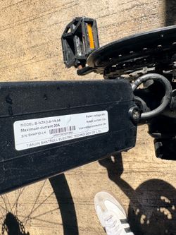 Mountain bike that can turn electric with a 48 volt battery