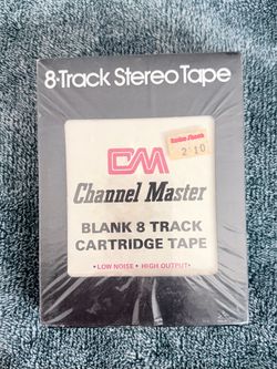 Channel Master Blank 8-Track Cartridge Tape