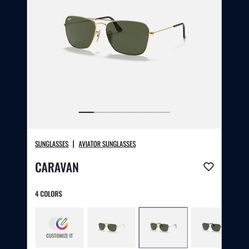 Ray Ban Caravan Sunglasses 