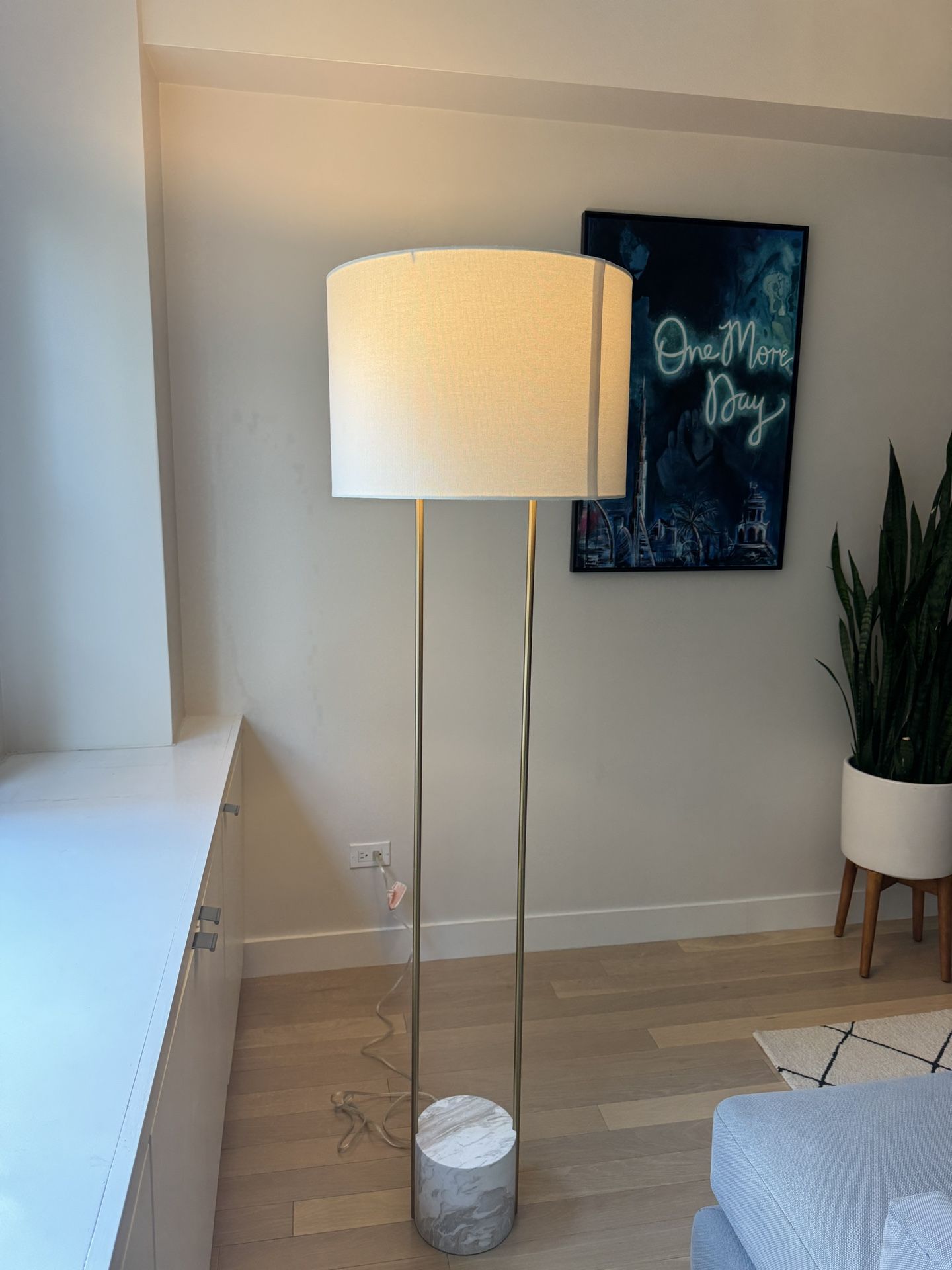 Beautiful West Elm Floor Lamp (must Go!)