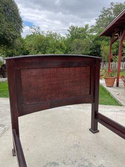 Mahogany wooden Bed Frame- Full size