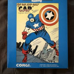Corgi Limited Edition Marvel Super Heroes ~ Captain America Set of 2 vehicles