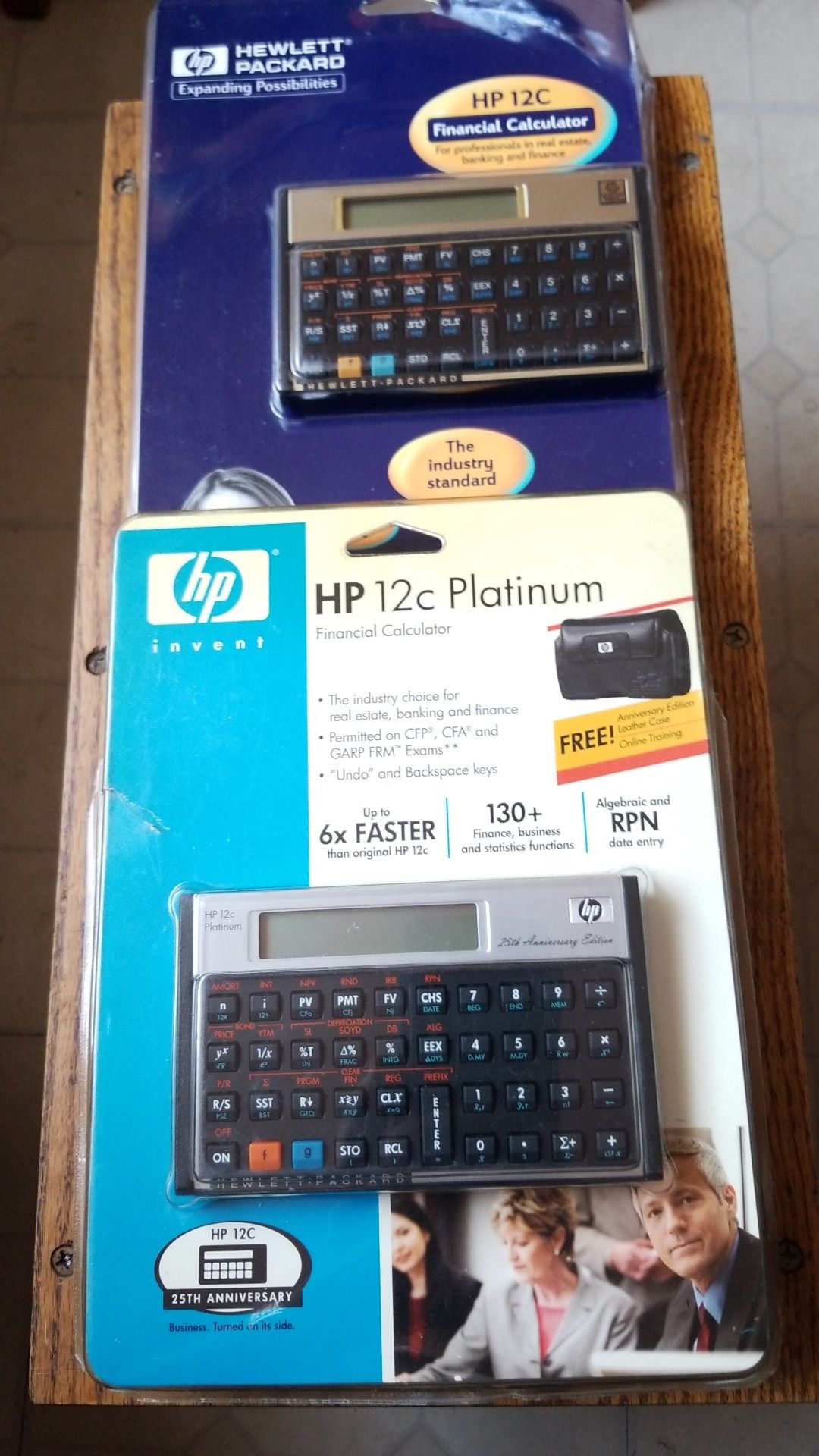 2-HP 12c Financial Calculators