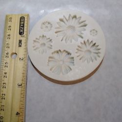 Silicon Mold For Fondant Or Chocolate $6