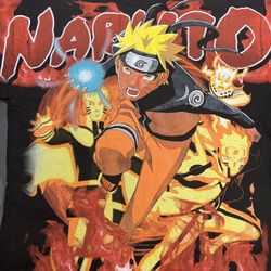 Naruto Modern Boot AOP Shirt - Size Large