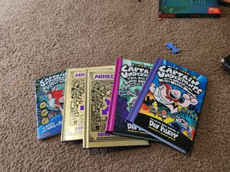 Great Books Of Captain Underpants And Minecraft