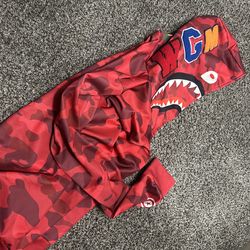 Bathing ape sweatsuit (red)