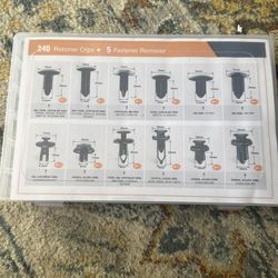 Black Retainer Clips - All Sizes