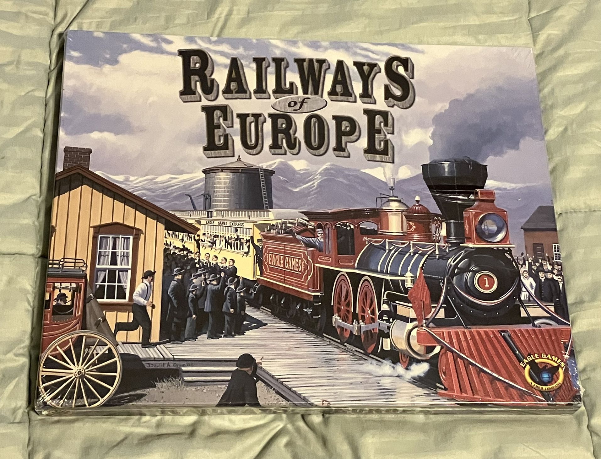 RAILWAYS OF EUROPE Board Game **sealed/new**