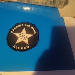 Carrier air wing eleven (cvw - 11) embroidered patch