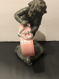 Sterling and leather bracelet Valentine’s Day