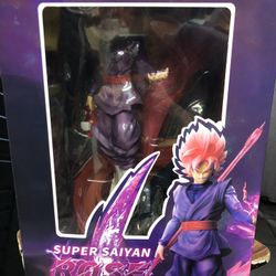 Rose Goku Statue Figure